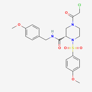 Chemical structure of (S)-SKBG-1