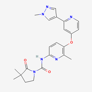 Chemical structure of Pimicotinib
