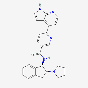 Chemical structure of BLU0588