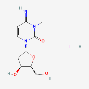 Chemical structure of 2'-Deoxy-N3-methylcytidine hydriodide