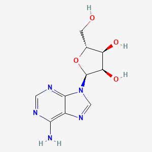 Chemical structure of Alpha-Adenosine