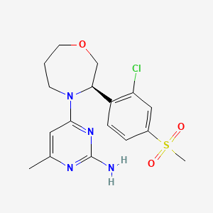 Chemical structure of (R)-M3913