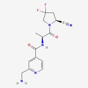 Chemical structure of FAP Ligand 1