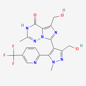Chemical structure of BMPR2-IN-1 TFA