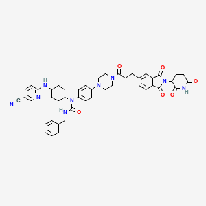Chemical structure of JET-209