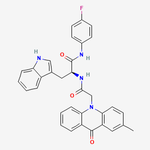 Chemical structure of MARK4 inhibitor 3