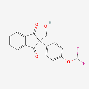 Chemical structure of SARS-CoV-2-IN-46