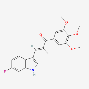 Chemical structure of FC-116