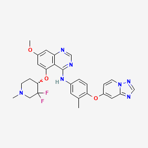 Chemical structure of DZD1516
