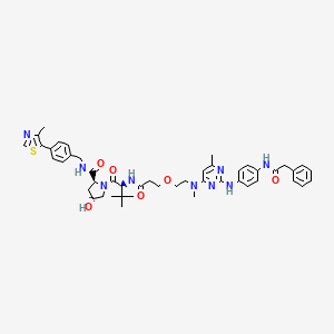 Chemical structure of PROTAC TG2 degrader-2