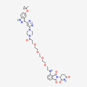 Chemical structure of JH-XII-03-02