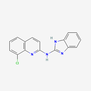 Chemical structure of hCES2-IN-1