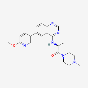 Chemical structure of PI3Kδ-IN-16
