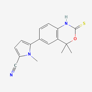 Chemical structure of Androgen receptor-IN-6