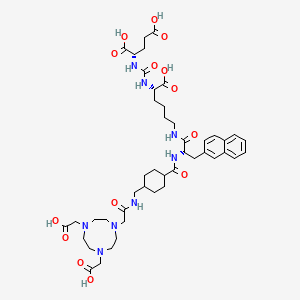 Chemical structure of PSMA-BCH