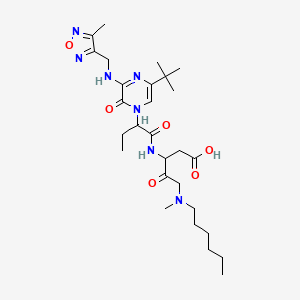 Chemical structure of (Rac)-M826