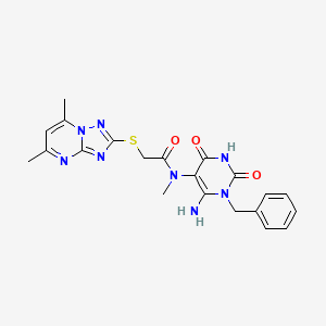 Chemical structure of Anti-inflammatory agent 49