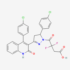 Chemical structure of DQP-997-74