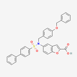 Chemical structure of LYP-IN-3