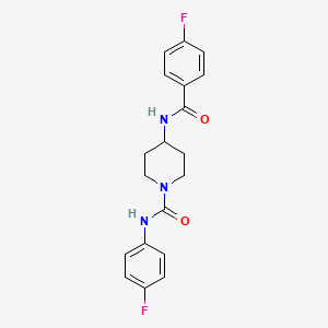 Chemical structure of IV-255