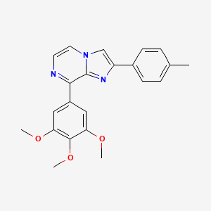 Chemical structure of Tubulin polymerization-IN-47