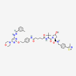 Chemical structure of PIK5-12d