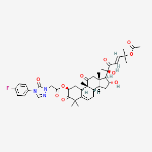 Chemical structure of IGF2BP1-IN-1