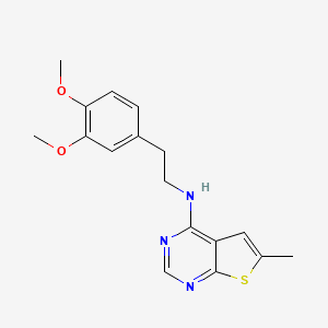 Chemical structure of NR2F2-IN-1 free base