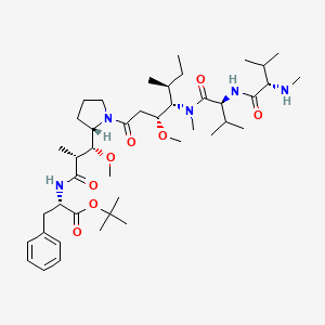 Chemical structure of MMAF-OtBu