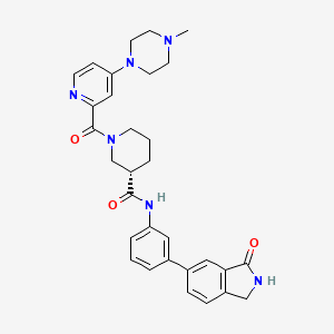 Chemical structure of UNC9512
