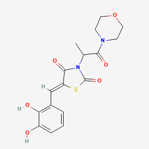 Chemical structure of FB49