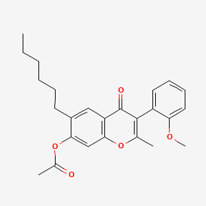Chemical structure of FPR1 antagonist 1