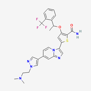 Chemical structure of NBI-961