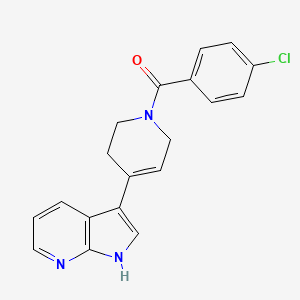Chemical structure of ERK5-IN-5