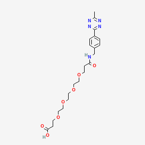 Chemical structure of Me-Tet-PEG4-COOH