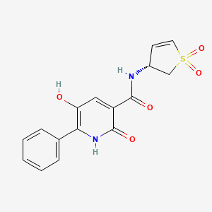 Chemical structure of WRN inhibitor 4