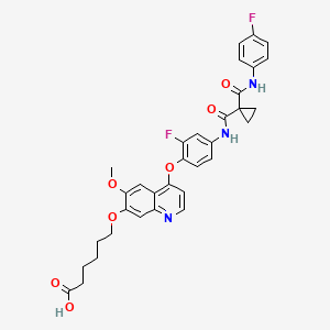 Chemical structure of Canlitinib