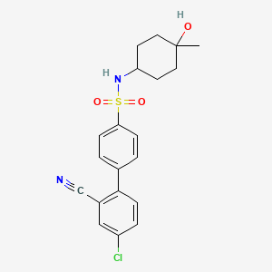 Chemical structure of Leramistat