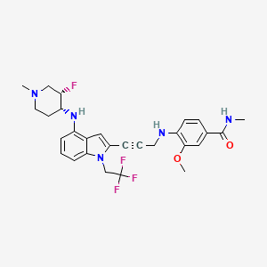 Chemical structure of Rezatapopt