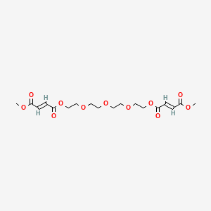 Chemical structure of Tegomil fumarate