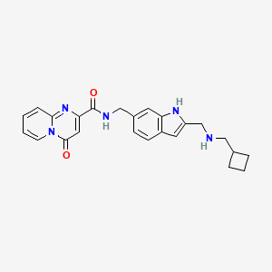 Chemical structure of STC-15