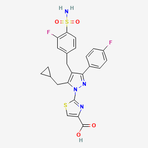 Chemical structure of CHK-336