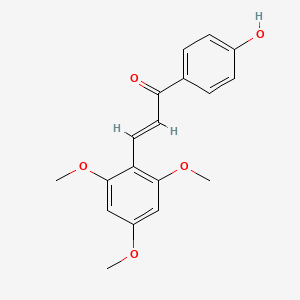 Chemical structure of NorA-IN-1
