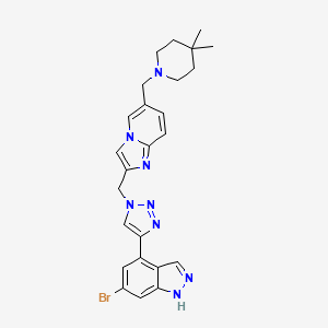 Chemical structure of STM3006