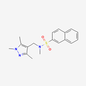 Chemical structure of HSP90-IN-27