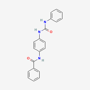 Chemical structure of Sirtuin-1 inhibitor 1