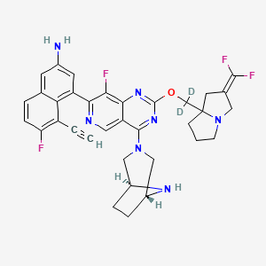 Chemical structure of KRASG12D-IN-2