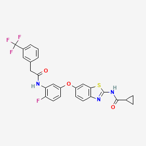 Chemical structure of RIPK1-IN-17