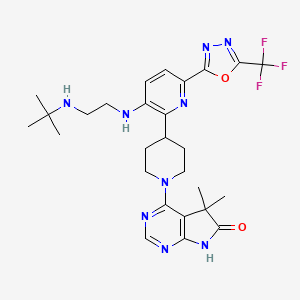 Chemical structure of TAS0612