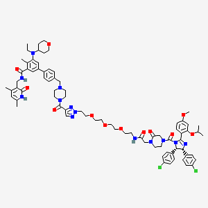 Chemical structure of PROTAC EZH2 Degrader-2